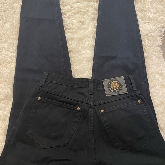 Versace slim jeans.dark blue.condition 7/10.no damage.smoke free - Picture 4 of 7